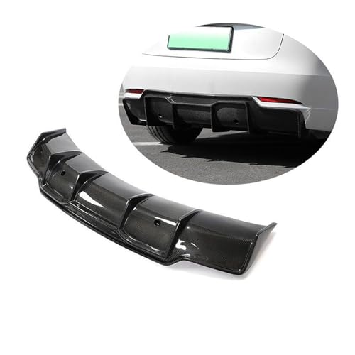 XDDHH Auto Heckstoßstange Diffusor Spoiler Für Tesla Model 3 2017 2018 2019 2020 2021 Stoßstange Chassis Modifiziertes Zubehör Anti Crash Splitter von XDDHH