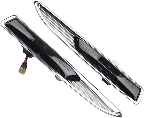 XDDHH Auto Rückspiegel Blinker Für Ford Mondeo Mk4 Hatchback (BA7) 03.2007-01.2015 Spiegel LED Repeaterlampe Zubehör Dynamische Außenspiegel Blinkerlicht,A-Dynamic Smoked von XDDHH