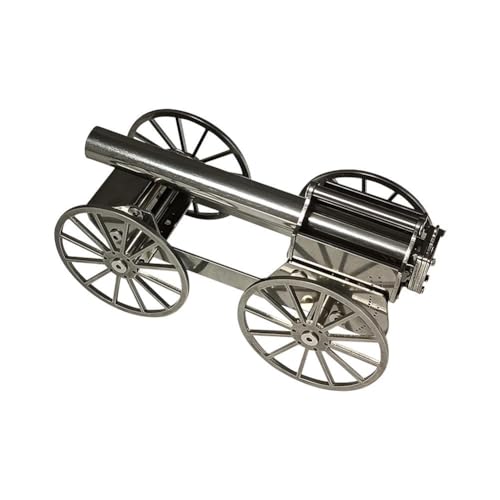 Feuerwerkskörperkanone, Firecracker Artillery Cannon, Edelstahl Selbstfahrende Haubitze Modell, Italienisches Artilleriemodell, Feuerwerkskörper Launcher Modell, Mini Kanone, Militärmodell Sammlung von XDGJTBFMY