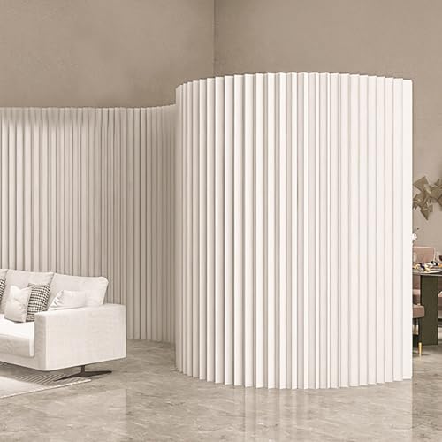 Moderner Faltbarer Raumteiler Aus Papier, Flexible Trennwand Für Zuhause, Büro, Bekleidungsgeschäft Und Live-Streaming-Hintergrund 200x240cm/6.56x7.87ft von XDLYWUZIQ
