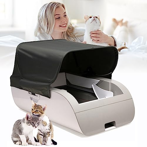 XDLYWUZIQ Selbstreinigende Katzentoilette, Automatische Große Katzentoilette Mit Haube, App-Steuerungsroboter-Katzentoilette Mit Katzentoiletteneinlagen Mit Hervorragender Geruchskontrolle,White XDLYWUZIQ Selbstreinigende Katzentoilette, Automatische Große Katzentoilette Mit Haube, App-Steuerungsroboter-Katzentoilette Mit Katzentoiletteneinlagen Mit Hervorragender Geruchskontrolle,White von XDLYWUZIQ
