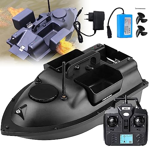 XDLYWUZIQ Angelköderboot, 500 M, Ferngesteuertes Fischfinder-Köderboot, GPS-Positionierung, Automatische Kreuzfahrt/Rückkehr/Routenkorrektur Mit Nachtlicht-Blinker Zum Angeln,12000mAh-1battery XDLYWUZIQ Angelköderboot, 500 M, Ferngesteuertes Fischfinder-Köderboot, GPS-Positionierung, Automatische Kreuzfahrt/Rückkehr/Routenkorrektur Mit Nachtlicht-Blinker Zum Angeln,12000mAh-1battery von XDLYWUZIQ