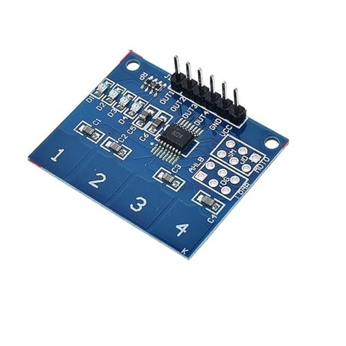 TTP223 TTP224 Touch Key Switch Module TTP226 TTP229 Touching Button Capacitive Switches Single Channel Reconstruction(TTP224) von XDMSZ66