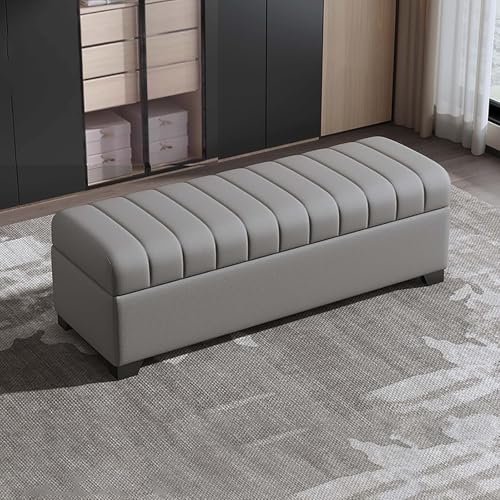 XDOPIRRS Gepolsterter Aufbewahrungshocker, Aufbewahrungsbank fürs Schlafzimmer, Eingangsbank fürs Schlafzimmer, Hocker aus Holz und Leder mit Stauraum — Für Verschiedene Räume geeignet(H,90cm/35.4in) XDOPIRRS Gepolsterter Aufbewahrungshocker, Aufbewahrungsbank fürs Schlafzimmer, Eingangsbank fürs Schlafzimmer, Hocker aus Holz und Leder mit Stauraum — Für Verschiedene Räume geeignet(H,90cm/35.4in) von XDOPIRRS
