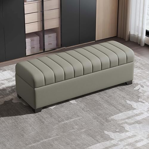 XDOPIRRS Gepolsterter Aufbewahrungshocker, Aufbewahrungsbank fürs Schlafzimmer, Eingangsbank fürs Schlafzimmer, Hocker aus Holz und Leder mit Stauraum — Für Verschiedene Räume geeignet(F,90cm/35.4in) XDOPIRRS Gepolsterter Aufbewahrungshocker, Aufbewahrungsbank fürs Schlafzimmer, Eingangsbank fürs Schlafzimmer, Hocker aus Holz und Leder mit Stauraum — Für Verschiedene Räume geeignet(F,90cm/35.4in) von XDOPIRRS