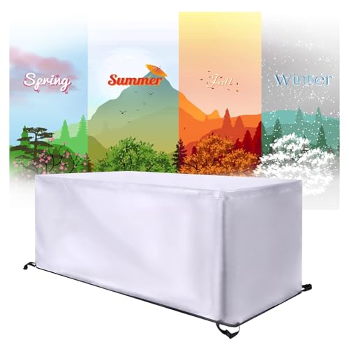 XDPBLM Abdeckung Gartenmöbel wasserdichte - 90x80x50cm(LxWxH) 420D Oxford Schutzhülle Gartenmöbel Wasserdicht Winterfest UV-Beständiges Schutzhülle Gartenstühle Abdeckung von XDPBLM