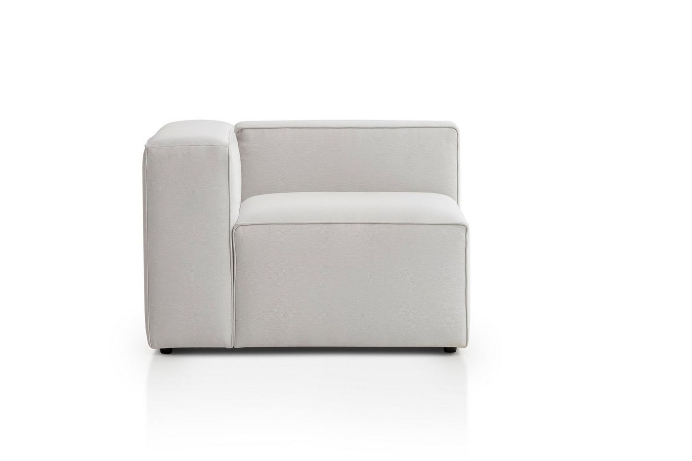 XDREAM Sofa-Eckelement Milos, als Modul oder separat verwendbar (1 St., individuell kombinierbar), individuell kombinierbare Wohnlandschaft, skandinavisches Design von XDREAM