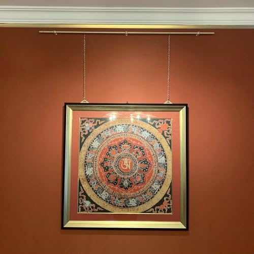 Bilderschienen-Aufhängesystem, Galeriesystem, Bilderschienen-Aufhängeset, goldene Bilderaufhängevorrichtung, Bilderaufhängeschnur im französischen Stil, verstellbare Kunstaufhänger Bilderschienen-Aufhängesystem, Galeriesystem, Bilderschienen-Aufhängeset, goldene Bilderaufhängevorrichtung, Bilderaufhängeschnur im französischen Stil, verstellbare Kunstaufhänger von XDRGOOIUY