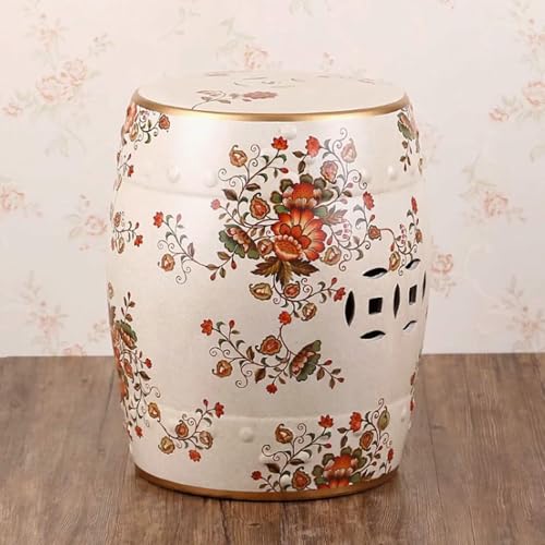 XDRGOOIUY Dekorativer Gartenhocker aus Keramik, Dekorativer Gartentrommelhocker glasiert, Keramik Beistelltisch Pflanzenhocker, chinesische Trommelhocker, Indoor Outdoor Dekor XDRGOOIUY Dekorativer Gartenhocker aus Keramik, Dekorativer Gartentrommelhocker glasiert, Keramik Beistelltisch Pflanzenhocker, chinesische Trommelhocker, Indoor Outdoor Dekor von XDRGOOIUY