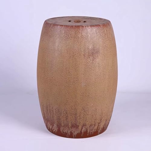 XDRGOOIUY Dekorativer Gartentrommelhocker aus Keramik, dekorativer Gartenhocker glasiert, chinesischer Trommelhocker aus Keramik, Schminkhocker, Beistelltisch für Wohnzimmer, Balkon, Terrasse XDRGOOIUY Dekorativer Gartentrommelhocker aus Keramik, dekorativer Gartenhocker glasiert, chinesischer Trommelhocker aus Keramik, Schminkhocker, Beistelltisch für Wohnzimmer, Balkon, Terrasse von XDRGOOIUY