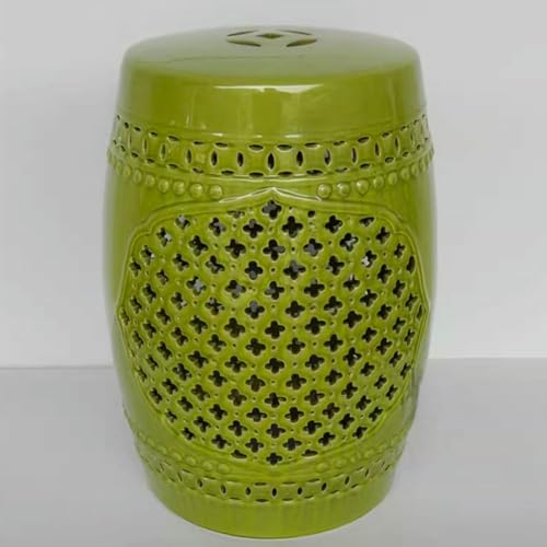 XDRGOOIUY Dekorativer Gartentrommelhocker aus Keramik, ovaler rustikaler Gartenhocker für den Außenbereich, chinesischer Gartenhocker-Beistelltisch, für Wohnzimmer, Terrasse XDRGOOIUY Dekorativer Gartentrommelhocker aus Keramik, ovaler rustikaler Gartenhocker für den Außenbereich, chinesischer Gartenhocker-Beistelltisch, für Wohnzimmer, Terrasse von XDRGOOIUY