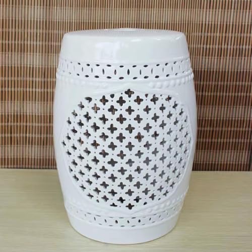 XDRGOOIUY Dekorativer Gartentrommelhocker aus Keramik, ovaler rustikaler Gartenhocker für den Außenbereich, chinesischer Gartenhocker-Beistelltisch, für Wohnzimmer, Terrasse XDRGOOIUY Dekorativer Gartentrommelhocker aus Keramik, ovaler rustikaler Gartenhocker für den Außenbereich, chinesischer Gartenhocker-Beistelltisch, für Wohnzimmer, Terrasse von XDRGOOIUY