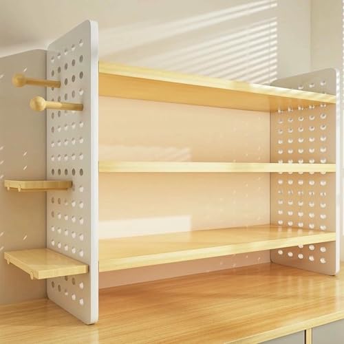 XDRGOOIUY Mehrzweck-Computer-Desktop-Bücherregal, 2-Stufige Bücherregal-Arbeitsplatte-Regal-Regal Metall Desorm Desktop Bücherregal Home Office XDRGOOIUY Mehrzweck-Computer-Desktop-Bücherregal, 2-Stufige Bücherregal-Arbeitsplatte-Regal-Regal Metall Desorm Desktop Bücherregal Home Office von XDRGOOIUY