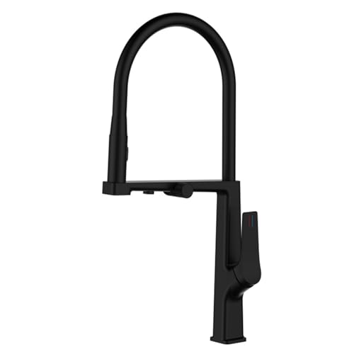 Küchen Wasserhahn Ausziehbar Grau Einhebelmischer 3 Wege Spültischarmatur Küche,Schwarz Küchen Wasserhahn Ausziehbar Grau Einhebelmischer 3 Wege Spültischarmatur Küche,Schwarz von XDSMB