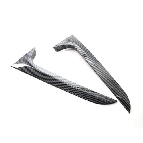 Auto Heckscheibe Spoiler Wing Für A6 Für C7 Travel Edition Allroad 2012-2018 Auto Hinten Fenster Seite Spoiler Hinten Canard Splitter Auto Teile(Carbon Fiber) von XDXLBGDGAN