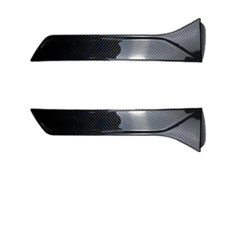 Auto Heckscheibe Spoiler Wing Für Leon Für 5F Für FR Für MK3 Für MK3.5 2012-2021 Auto Heckscheibe Seitenspoiler Dachflügel Auto Hecklippe Diffusor Canards(Carbon Look) von XDXLBGDGAN