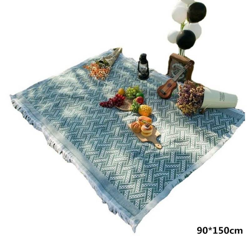 Wohndecke Picknickdecke,In- Outdoor-Teppich,Stranddecke Sandfrei,Picnic Blanket, XDeer, Picnic Decke Waschbar Outdoor Campingdecke Balkon von XDeer
