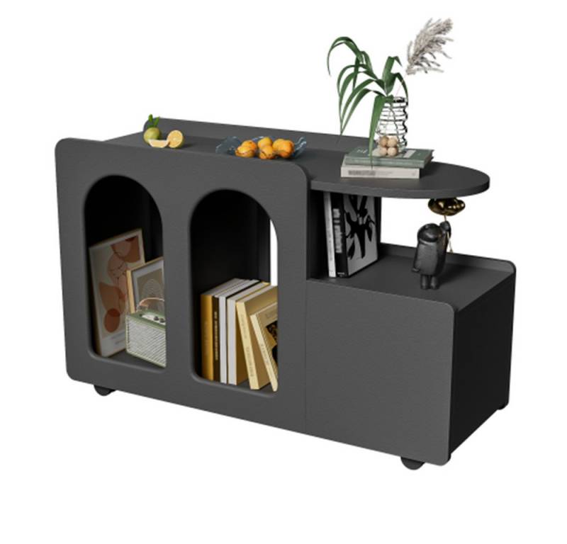 XDeer Beistellschrank Multifunktionaler Beistellschrank mit Rollen, Aufbewahrungswagen für Wohnzimmer, Esszimmer und Schlafzimmer von XDeer