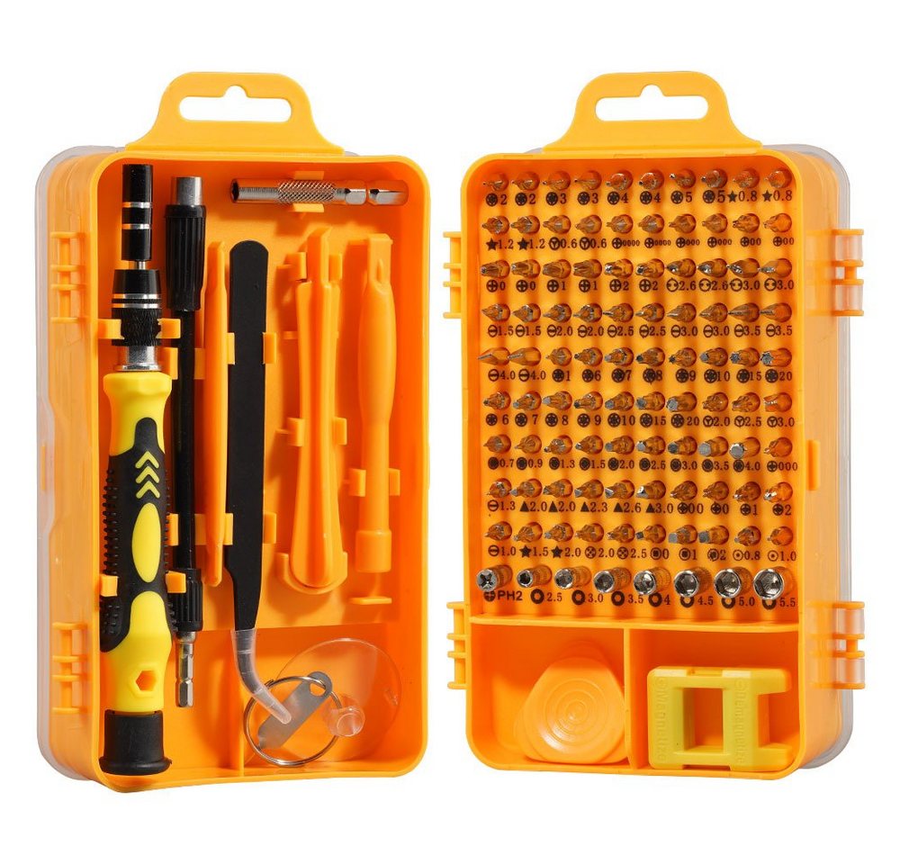 XDeer Bit-Set Schraubendreher-Set kompletter Satz Handy-Computer, -Reparaturwerkzeuge,(Satz, 115-teilig) von XDeer