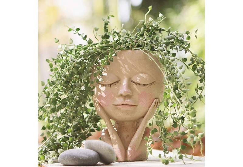 XDeer Blumentopf Blumentöpfe mit Gesicht,Menschlicher Kopf Design,Blumentöpfe Gesicht, Menschlicher Kopf Design XDeer Blumentopf Blumentöpfe mit Gesicht,Menschlicher Kopf Design,Blumentöpfe Gesicht, Menschlicher Kopf Design von XDeer