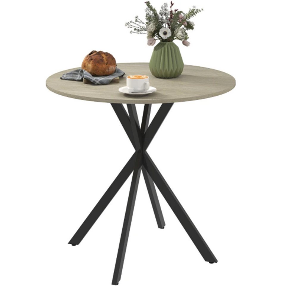 XDeer Esstisch Esstisch, Runder Küchentisch, 80 cm, kompakte, kompakte Tischplatte,Küchentisch XDeer Esstisch Esstisch, Runder Küchentisch, 80 cm, kompakte, kompakte Tischplatte,Küchentisch von XDeer