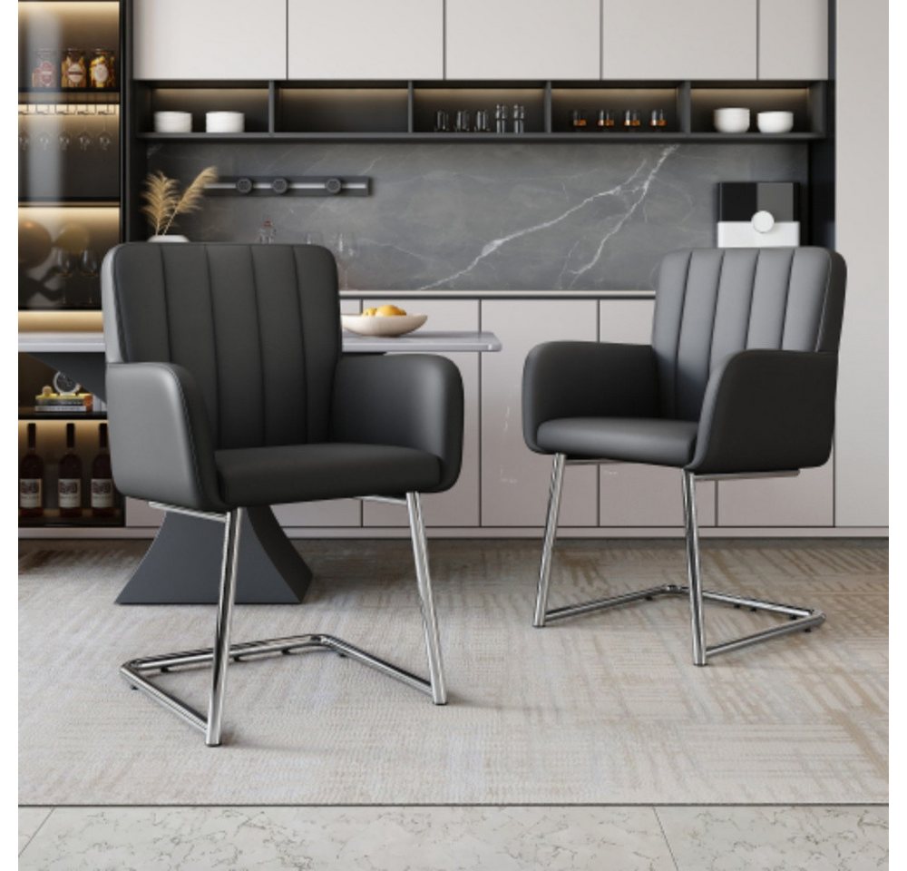 XDeer Esszimmerstuhl 2er Set Esszimmerstühle,Sessel mit Metallbeine, Lounge-Stuhl,Wohnzimmerstuhl,für Shlafzimmer XDeer Esszimmerstuhl 2er Set Esszimmerstühle,Sessel mit Metallbeine, Lounge-Stuhl,Wohnzimmerstuhl,für Shlafzimmer von XDeer