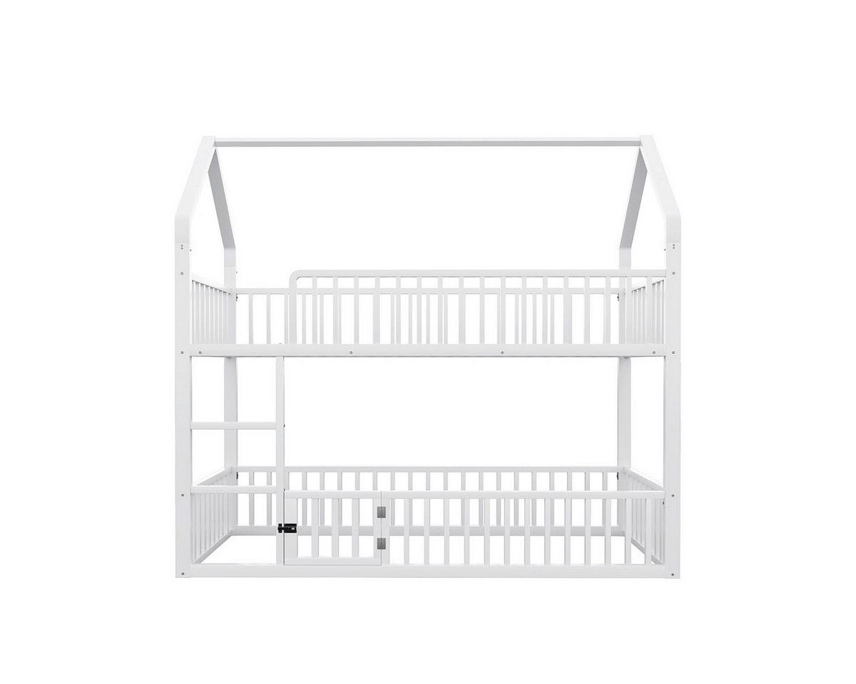 XDeer Kinderbett Kinderbett mit Treppe Etagenbett Jugendbett Kinder-Familienbett, 90*200cm Weiß XDeer Kinderbett Kinderbett mit Treppe Etagenbett Jugendbett Kinder-Familienbett, 90*200cm Weiß von XDeer