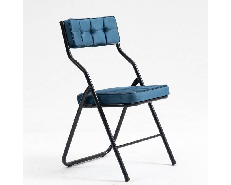 XDeer Klappstuhl 2er Pack Klappstühle mit Kissen Tragbarer Zusammengebauter, Gartenstuhl Klappbare Esszimmerstühle Klappbarer Extra-Stuhl XDeer Klappstuhl 2er Pack Klappstühle mit Kissen Tragbarer Zusammengebauter, Gartenstuhl Klappbare Esszimmerstühle Klappbarer Extra-Stuhl von XDeer