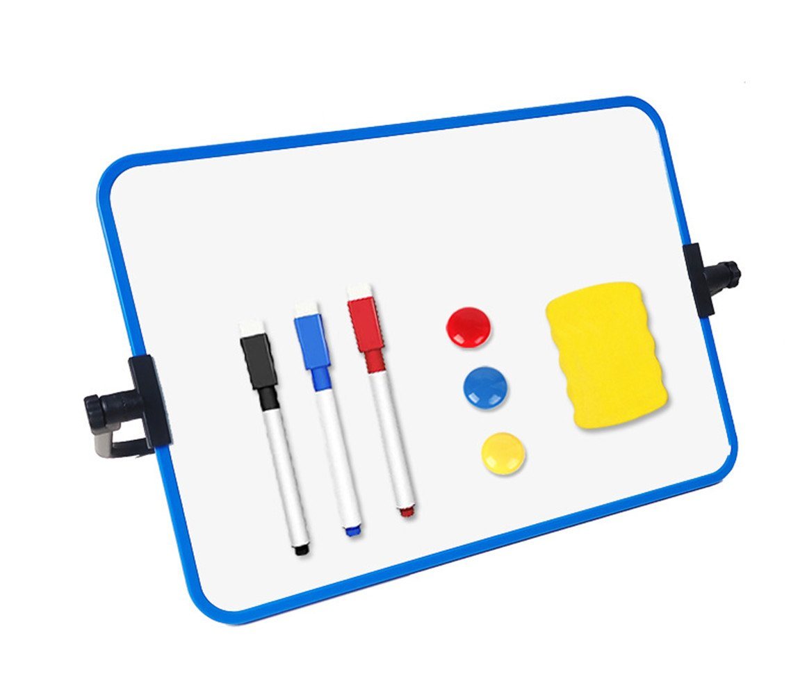 XDeer Magnettafel Whiteboard Magnetwand,kleine doppelseitige Whiteboard Trocken, abwischbare, A4-Format Magnettafel Magnetwand, mit trocken von XDeer