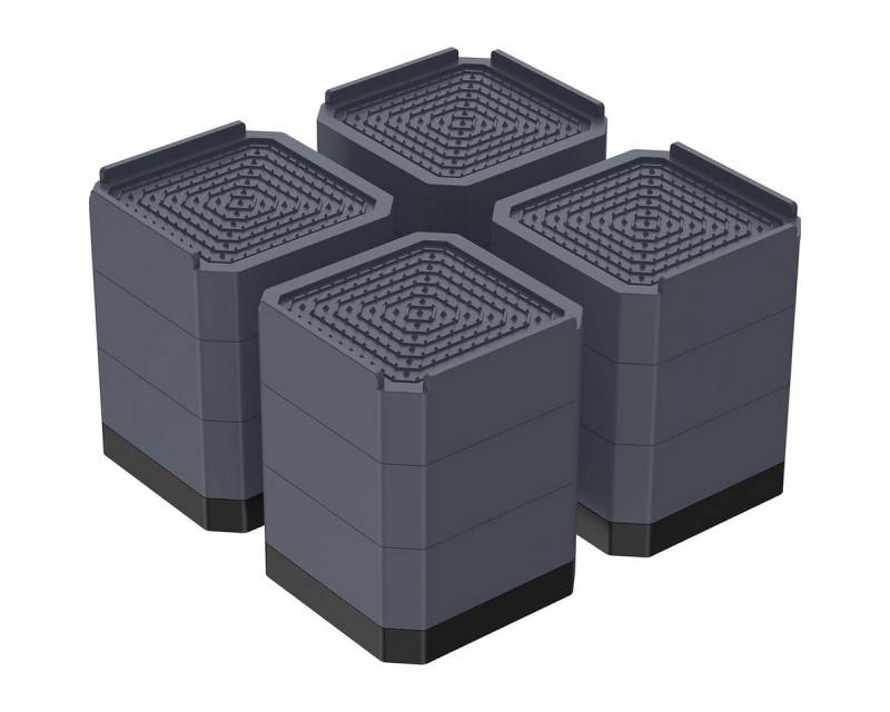 XDeer Möbelfuß 4er Set Möbelfüße 3-Layer Abnehmbare Verstellbare Heavy-Duty, Möbelerhöher 4 Zoll Quadratische Möbelerhöhung für Sofa Tabelle XDeer Möbelfuß 4er Set Möbelfüße 3-Layer Abnehmbare Verstellbare Heavy-Duty, Möbelerhöher 4 Zoll Quadratische Möbelerhöhung für Sofa Tabelle von XDeer