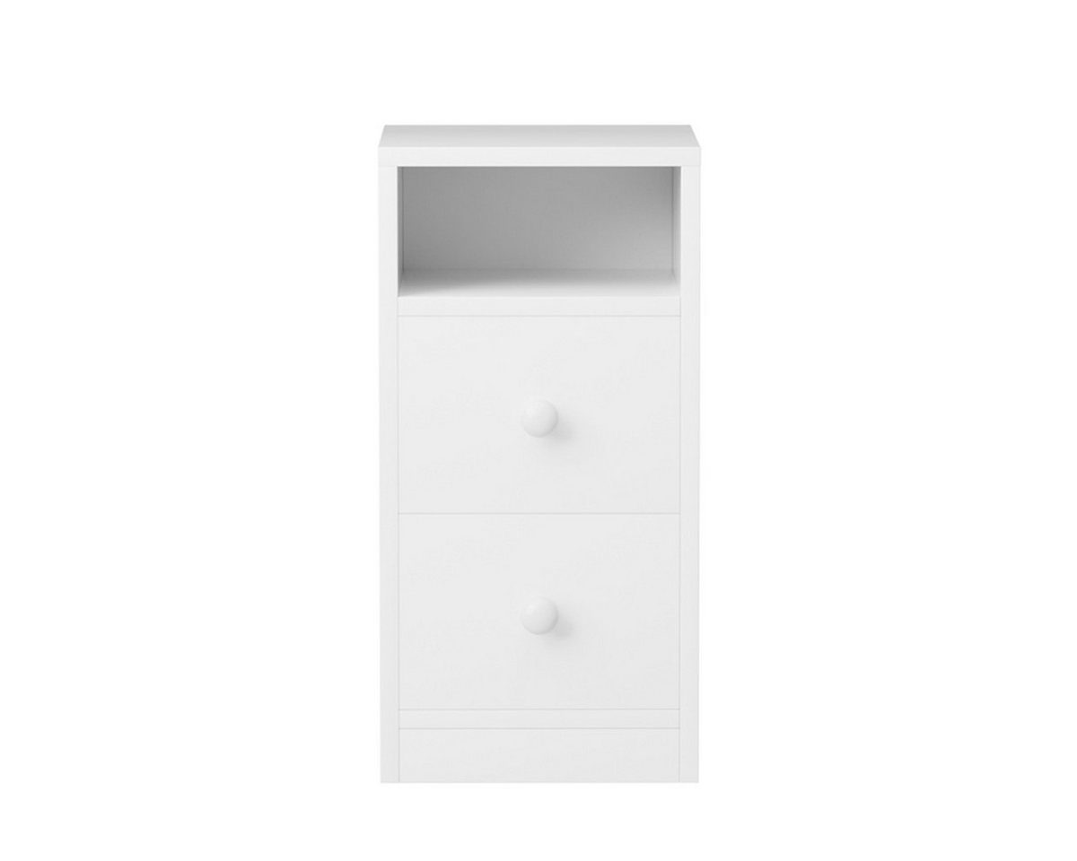 XDeer Nachtkonsole 2er-Set Nachttisch mit 2 Schubladen Fach Particle Board, mit Triamine Nachttische 25*30*60cm Weiß XDeer Nachtkonsole 2er-Set Nachttisch mit 2 Schubladen Fach Particle Board, mit Triamine Nachttische 25*30*60cm Weiß von XDeer