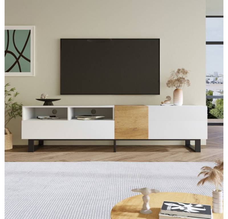 XDeer TV-Schrank Moderner TV-Schrank, TV-Ständer,TV-Boards Minimalistische Design 180 x 50 x 38 cm von XDeer
