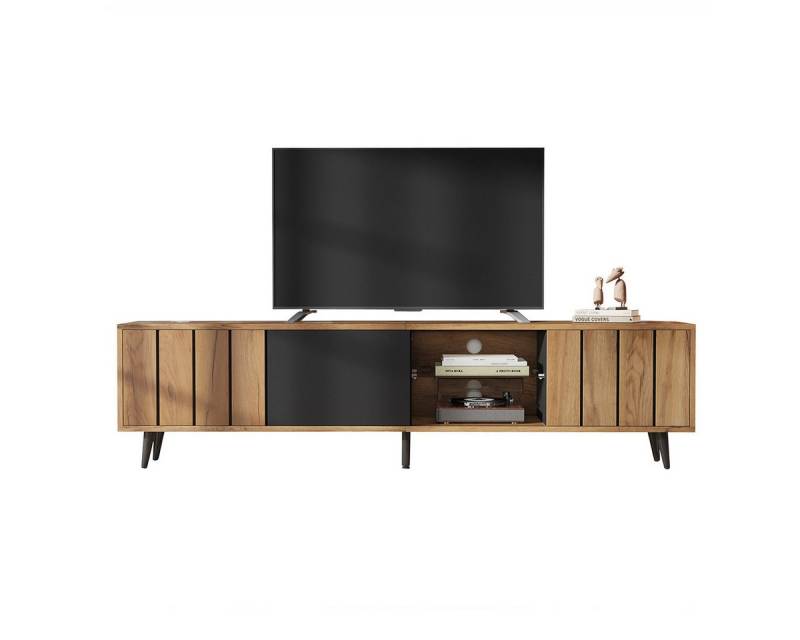 XDeer TV-Schrank TV-Schrank mit 3 Schränken Lowboard TV-Tisch TV-Ständer TV-Schranktisch für 75-Zoll-Fernseher 175*31.5*45cm XDeer TV-Schrank TV-Schrank mit 3 Schränken Lowboard TV-Tisch TV-Ständer TV-Schranktisch für 75-Zoll-Fernseher 175*31.5*45cm von XDeer