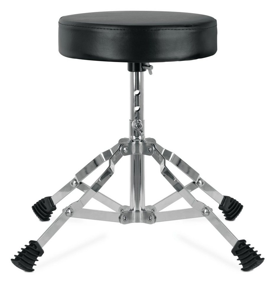 XDrum Schlagzeughocker Drumhocker Junior - Drum Stool für Kinder, 3-Fach Höhenverstellbar von 32cm-37cm von XDrum