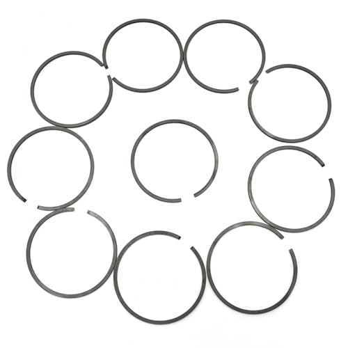 XEBRAD 10 teile/los 60mm x 1,5mm Kolbenringsatz for Husqvarna 3120 3120XP, for Partner, K1250 K1260, for STIHL, MS880 084 088 Kettensäge 503289026 Kettensägen-Kolbenring von XEBRAD