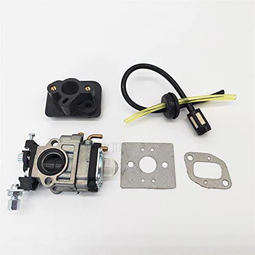 XEBRAD 15mm Vergaserdichtung Ansaugschlauch Filtersatz Freischneider Trimmer 43cc 52cc 40-5 BC430 CG430 Ersatzteile 2-Takt-Vergaser-Kit von XEBRAD
