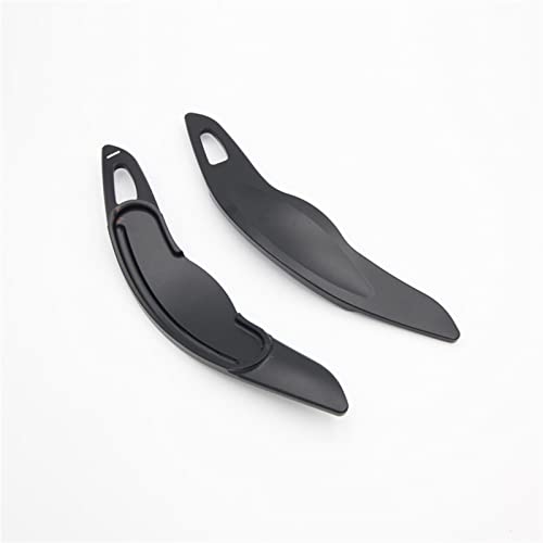 XEBRAD 2 STÜCKE Auto Lenkrad Schaltwippen Verlängerung Abdeckung Zubehör, for MINI, F56 F54 F55 F57 F60 Lenkrad-Schaltwippen(Black) von XEBRAD