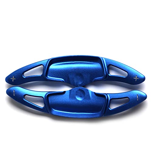 XEBRAD 2 Stück Auto-Lenkradverlängerungsschalthebel Schaltwippen aus Aluminium, for Kia, K5 DL3 2020 Lenkrad-Schaltwippen(Black) von XEBRAD