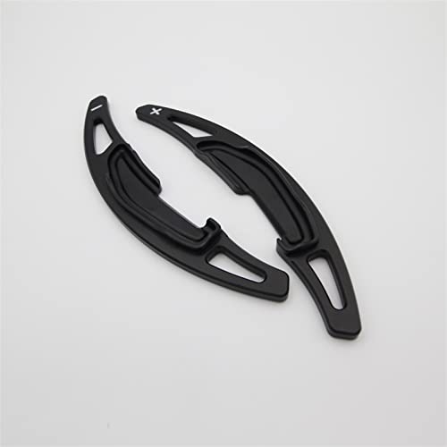 XEBRAD Auto-Lenkrad-Schaltwippenverlängerung, Direktschaltwippenverlängerung, for, 3 5 6 7 F30 F31 F32 F10 M4 F82 M6 F06 F12 2016 Lenkrad-Schaltwippen(A-Black) von XEBRAD