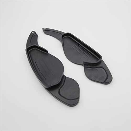 XEBRAD Auto-Schaltwippen, Lenkrad-Schalthebel-Verlängerung, Aufkleber, Zubehör, for Jaguar, XF XE XJ F-PACE F-TYPE X760 X260 X761 X351 Lenkrad-Schaltwippen(Black) von XEBRAD