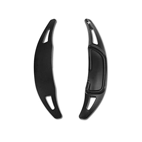 XEBRAD Lenkradschaltpaddel-Schalthebelverlängerung, Auto-Styling, for Mercedes-Benz, GLC GLA AMG MB A35 A45 GLS63 CLA45 GLE63 C43 2016 Lenkrad-Schaltwippen(Black) von XEBRAD
