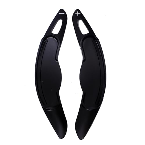 XEBRAD Lenkradwippenverlängerung, Schaltwippen, for Mini, MK3 F54 F55 F56 F57 F60 Cooper S ONE JCW CLUBMAN Auto Lenkrad-Schaltwippen(Black) von XEBRAD