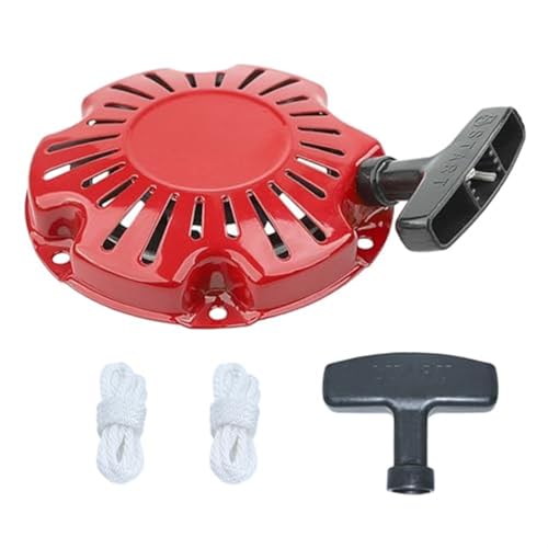 XEBRAD Rückstoß-Zugstarter-Seilgriff-Set, for Robin, EH09 EH09-2 86CC 2,4 3HP Motorstarter-Griff Rückstoßstarter-Federseil von XEBRAD
