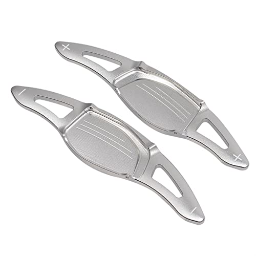 XEBRAD Schaltwippe Lenkradschaltwippe Auto-Schaltwippe Verlängerung, for Audi, RS3 RS4 RS5 2017 2018 R8 TT RS 2016 Lenkrad-Schaltwippen(Silver) von XEBRAD