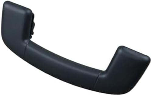 XEBRAD Schwarze vordere und hintere Autodach-Handlauf-Innendecken-Zuggriffe, for VW, for Golf, 7 .5 MK7 5G0857607 5G0 857 607 5G0857643 643 (vorne hinten) Autodachgriff(BLACK 5g0857607 Front) von XEBRAD