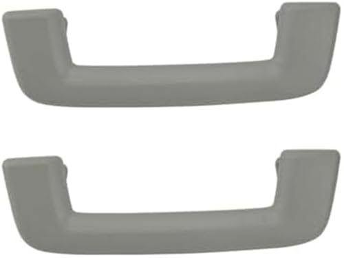XEBRAD Sicherheitshandlauf for die Innendecke des Autos, Innendach-Zuggriff, for Land, for Rover, Discovery 3 4 (1 Stück, Beige hinten) Autodachgriff(BLACK 2pcs Gray Front) von XEBRAD