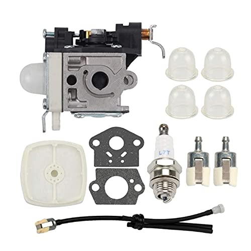 XEBRAD Vergaser, for Echo, mit Luftfilter, Kraftstoffleitung, Vergaser-Einstellwerkzeug, PB250LN, ES250, PB250, ES-250, Laubbläser, RB-K106 2-Takt-Vergaser-Kit von XEBRAD