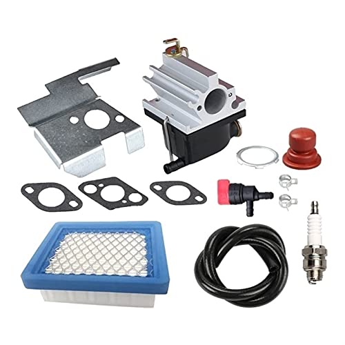 XEBRAD Vergaser-Luftfilter-Tune-Up-Kit for Tecumseh, 640020 640020A 640020B VLV126 VLV60 6,75 PS Motor Rasenmäher D24 20 2-Takt-Vergaser-Kit von XEBRAD