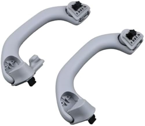 XEBRAD Vorderer hinterer Autodachhandlauf, innere Deckenzuggriffe, for VW, for POLO, 6R 9N 2011-2018 6R0857607B 6R0857607C (6R0857607B Front-01) Autodachgriff(BLACK Front and Rear-01) von XEBRAD