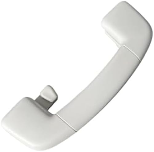 XEBRAD for VW, for Golf, 7 .5 MK7 Grauer Autodach-Handlauf, innere Decken-Zuggriffe 5G0857607 5GG857607 5GG857643 5G0857643 (1 STÜCK, Grau, HINTEN) Autodachgriff(BLACK 1pcs Grey Rear) von XEBRAD